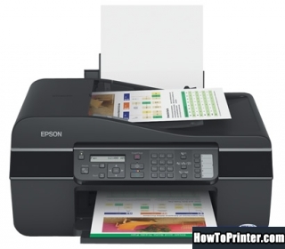 Reset Epson ME-600F printer use Epson reset software