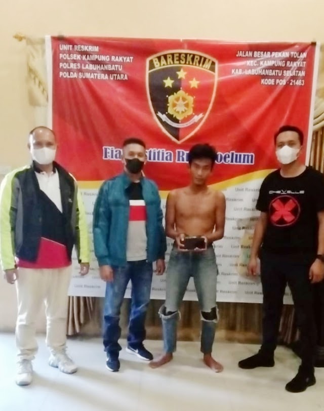 Sempat Menghilang, IHS Buruh Bangunan Pelaku Curat Akhirnya Ditangkap Unit Res Polsek Padang Hilir