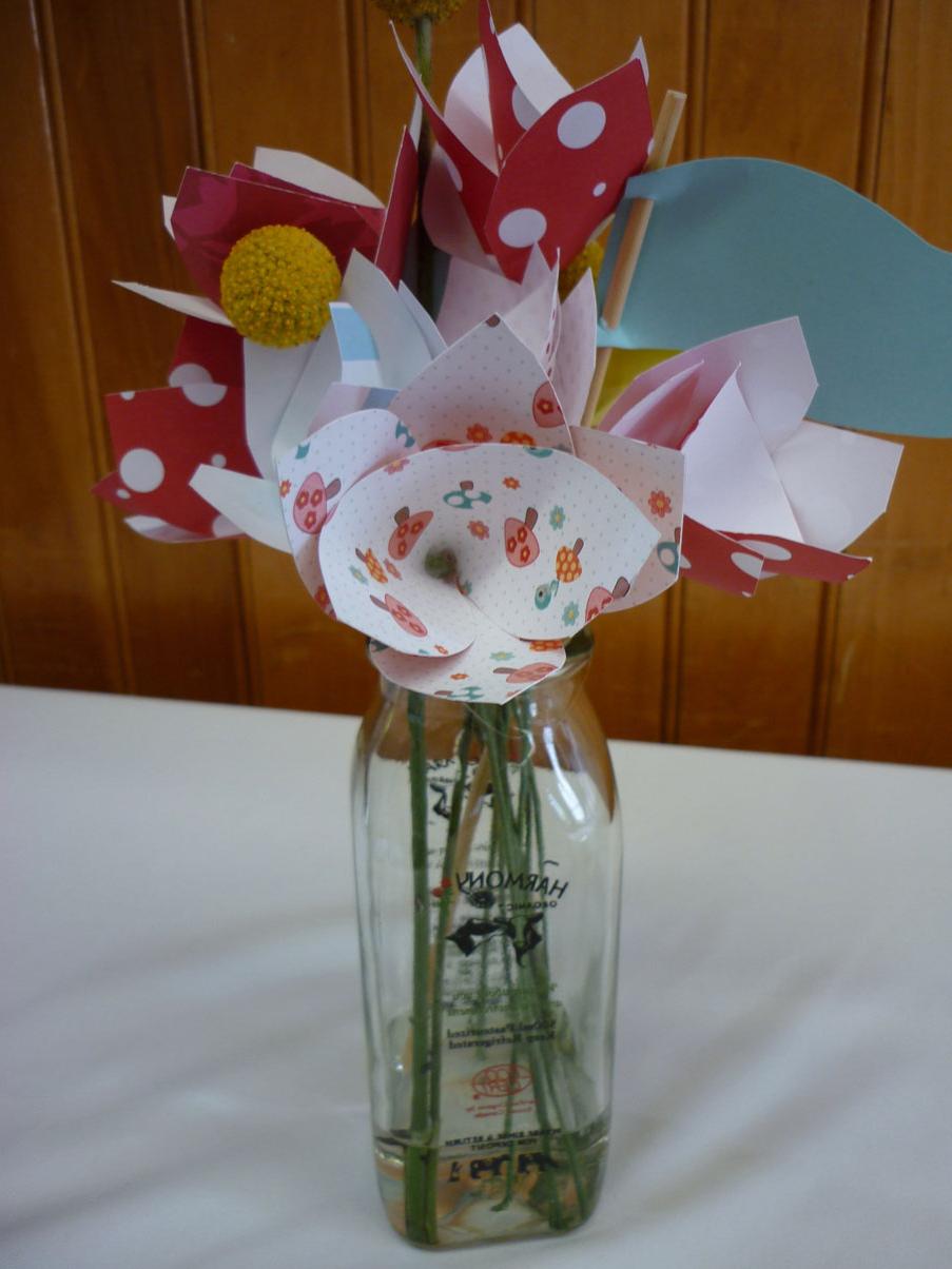 DIY Eco Wedding Vase