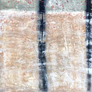 Signed Encaustic Painting