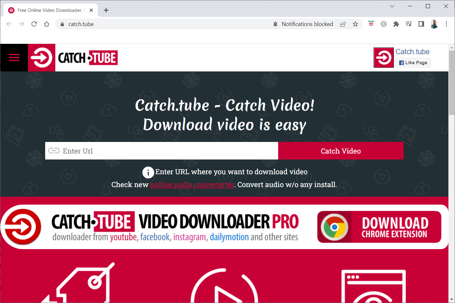 Catch.Tube.  30 công cụ lấy video tốt nhất