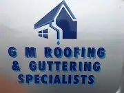 GM Roofing and Guttering Specialist Logo