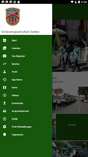 Screenshot Schützengesellschaft Dalbke