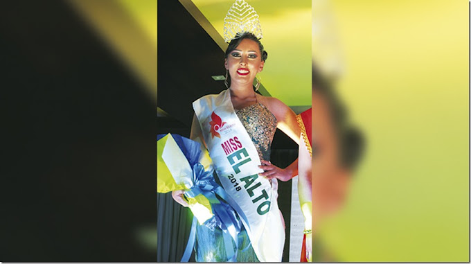 Estudiante de UPEA es Miss El Alto 2018