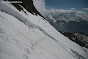 Avalanche Vanoise, secteur Dent Parrachée, Pointe de Bellecôte - Accés col des Hauts - Photo 3 - © Duclos Alain