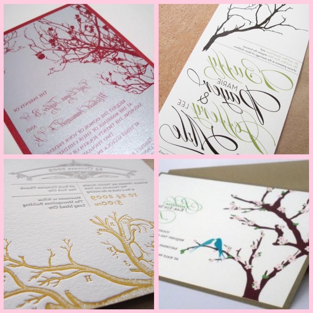 trendy wedding invitations