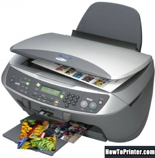 Reset Epson CX6400 printer with Resetter program