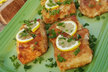Grainless Crispy Halibut Fillets