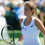 INDIAN WELLS, UNITED STATES - MARCH 10 : Julia Gu00f6rges in action at the 2016 BNP Paribas Open