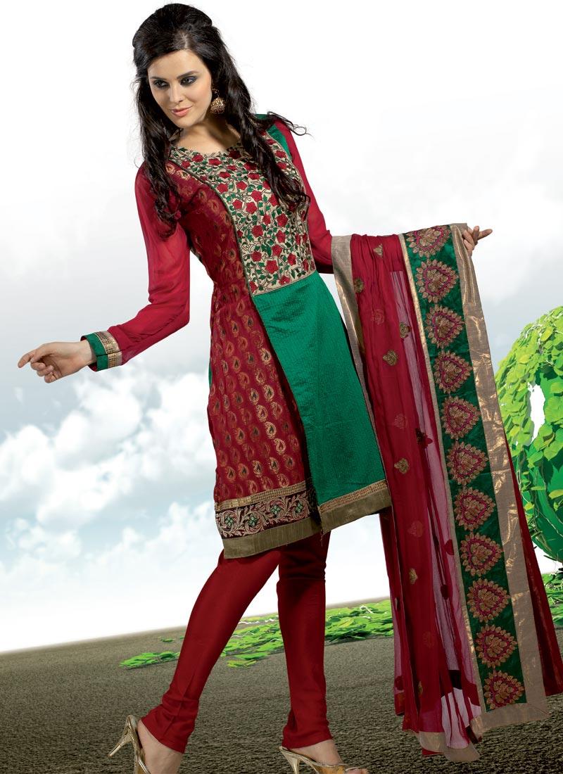 Royal Maroon Salwar Suit