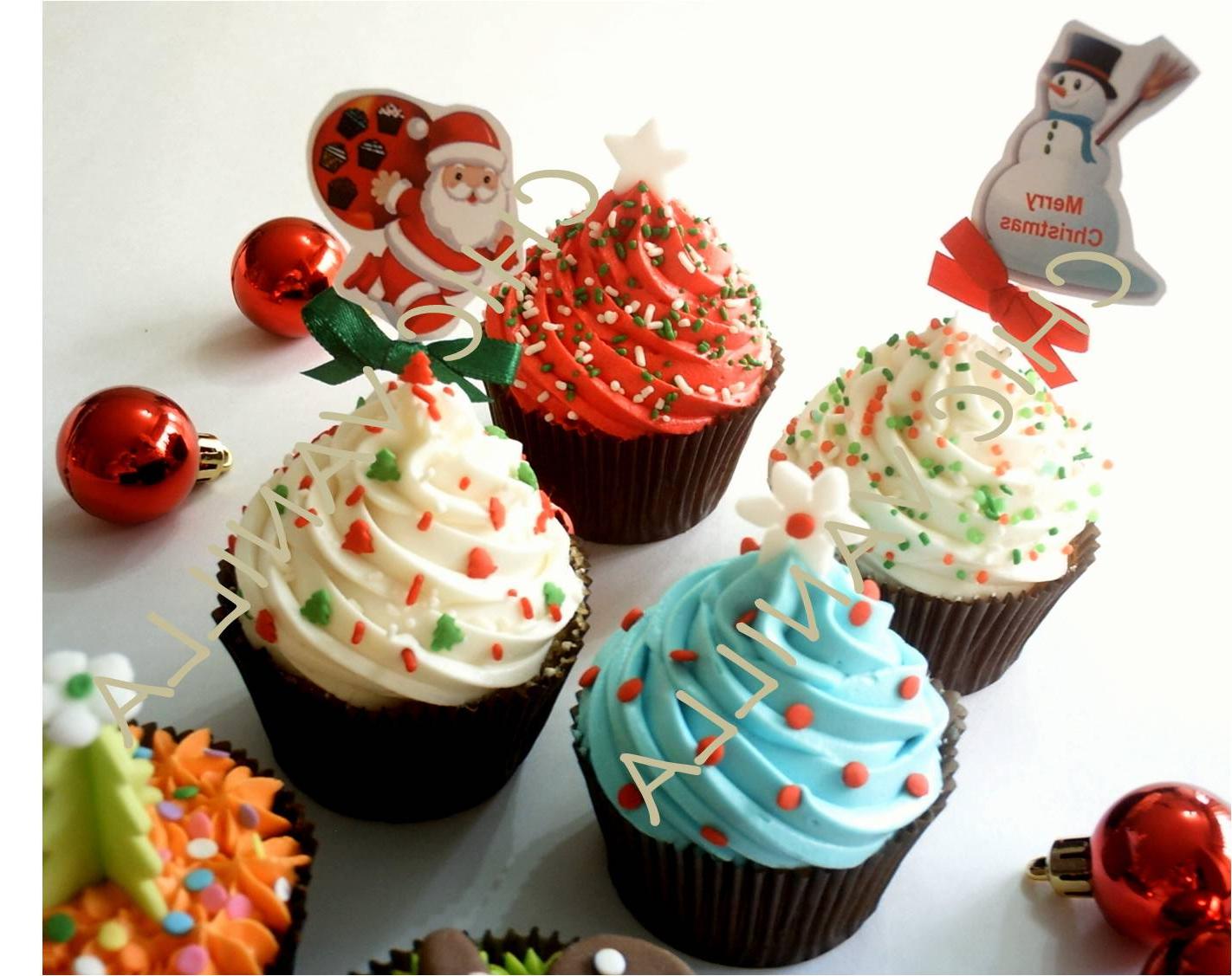 Christmas cupcakes!