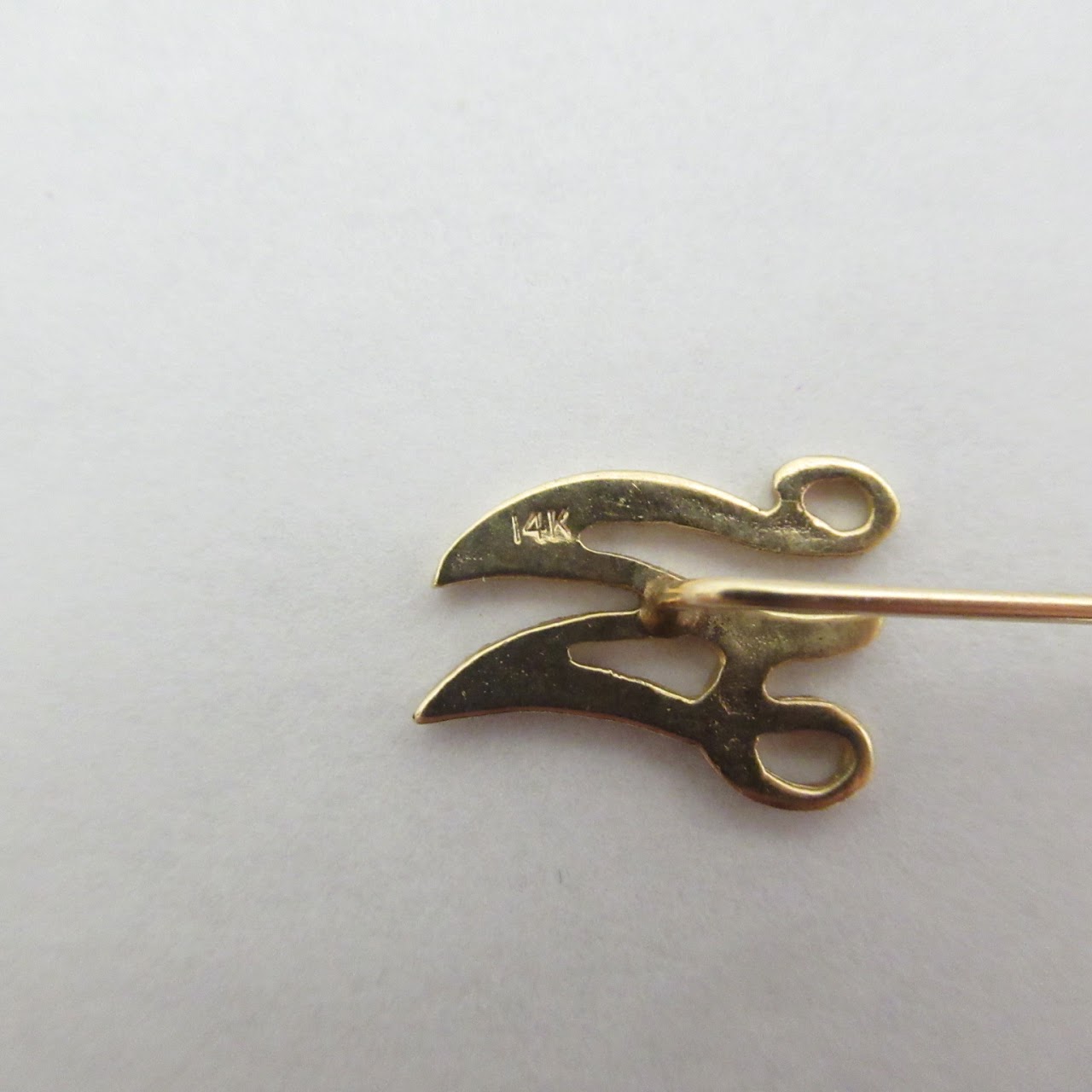 14K Gold Stick Pin