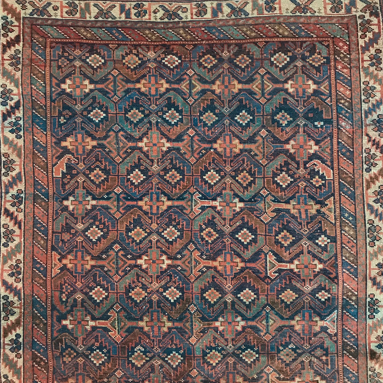 Wool Tribal Area Rug