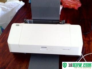 How to reset flashing lights for Epson C59 printer