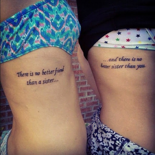 rib tattoos quotes female