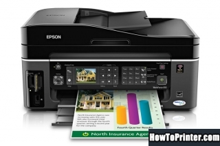 Reset Epson WorkForce 610 printer by Resetter program