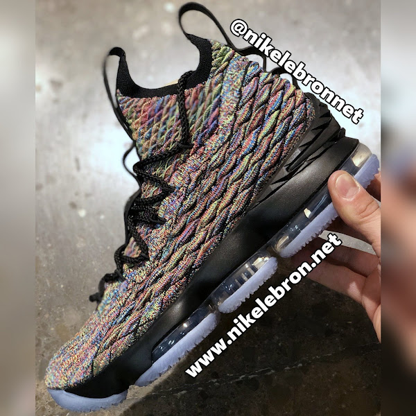 nike lebron xv multicolor