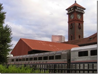 IMG_8649 Amtrak Pacific Parlour Lounge Car #39974 at Union Station in Portland, Oregon on August 19, 2007