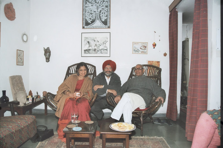 From Left: Nitya, Roopinder and Dr R K Gupta