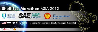 SAE UMP Chapter: Shell Eco-marathon Asia 2012