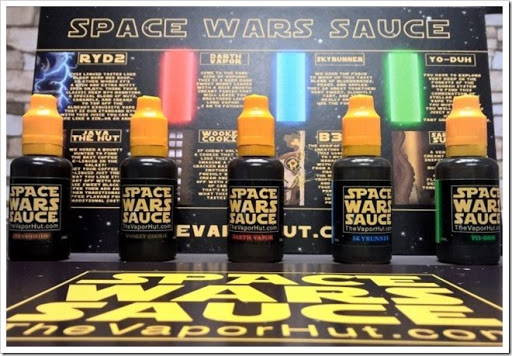 リキッド 宇宙大戦争 Space Wars Sauceの Wookey Cookie ウーキー クッキー Java The Hut ジャバ ザ ハット リキッドレビュー スターウォーズ Vapejp