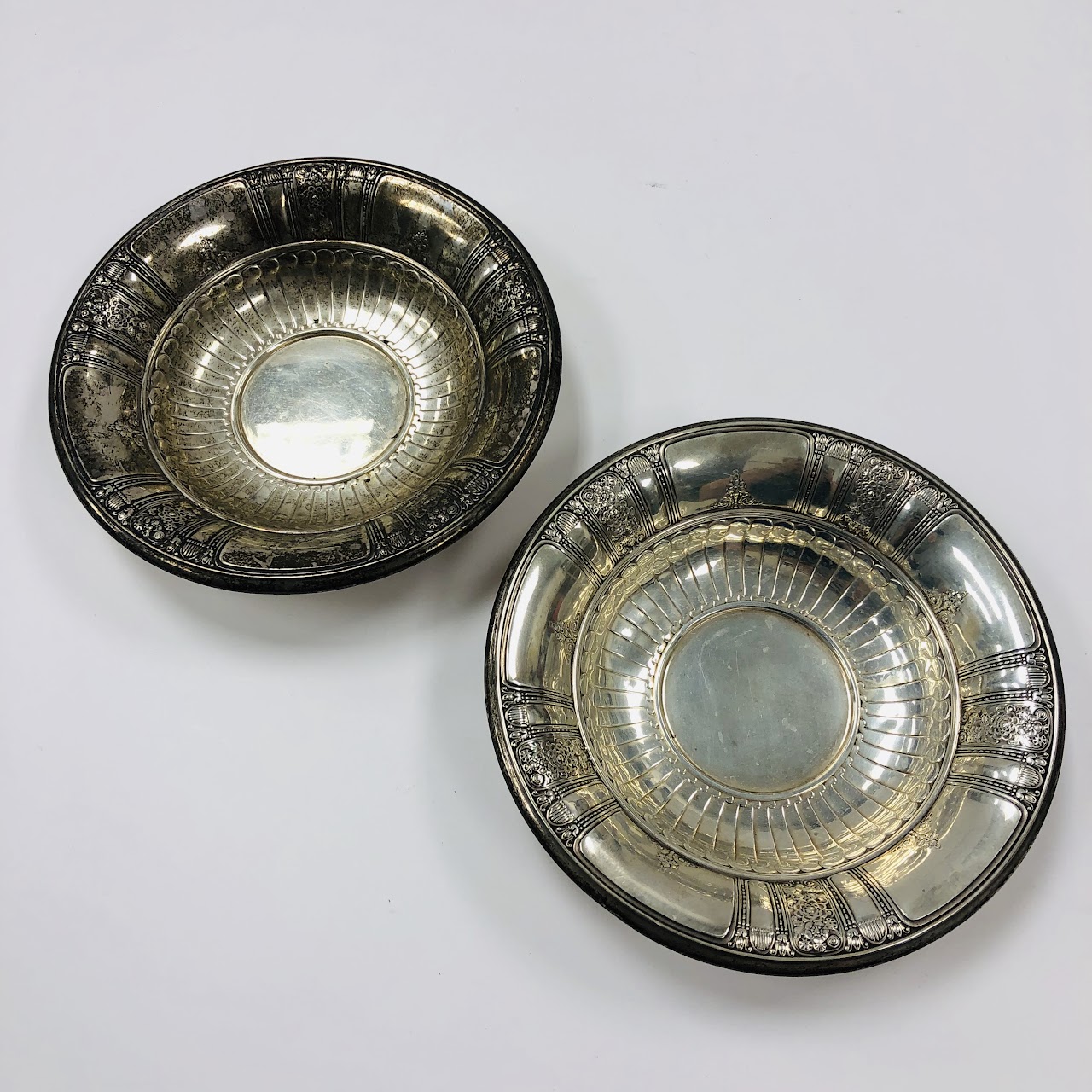 Sterling Silver Gorham Frontenac Bowl Pair