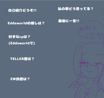 EddsworldTELLERリレー作ったお☆