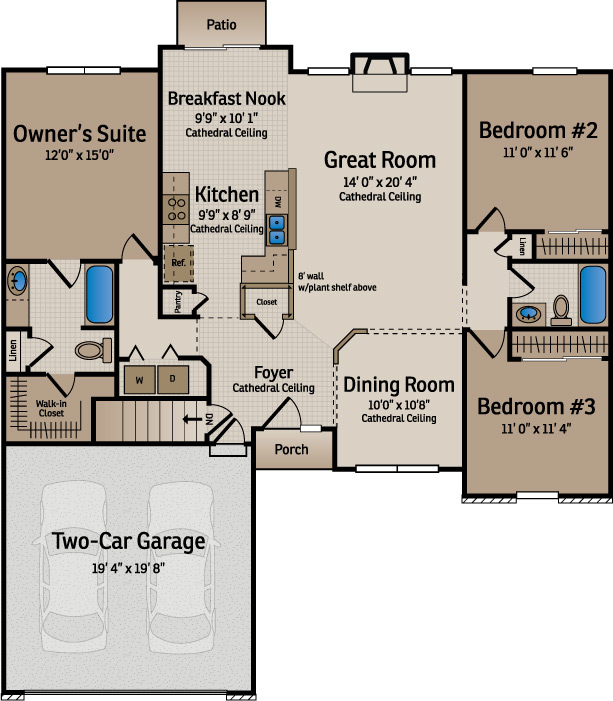 New Home Builder Floor Plans and Home Designs Available