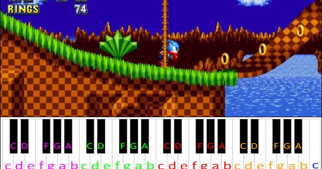 How To Play - Sonic.exe Green Hill Zone (Piano Tutorial Lesson) 