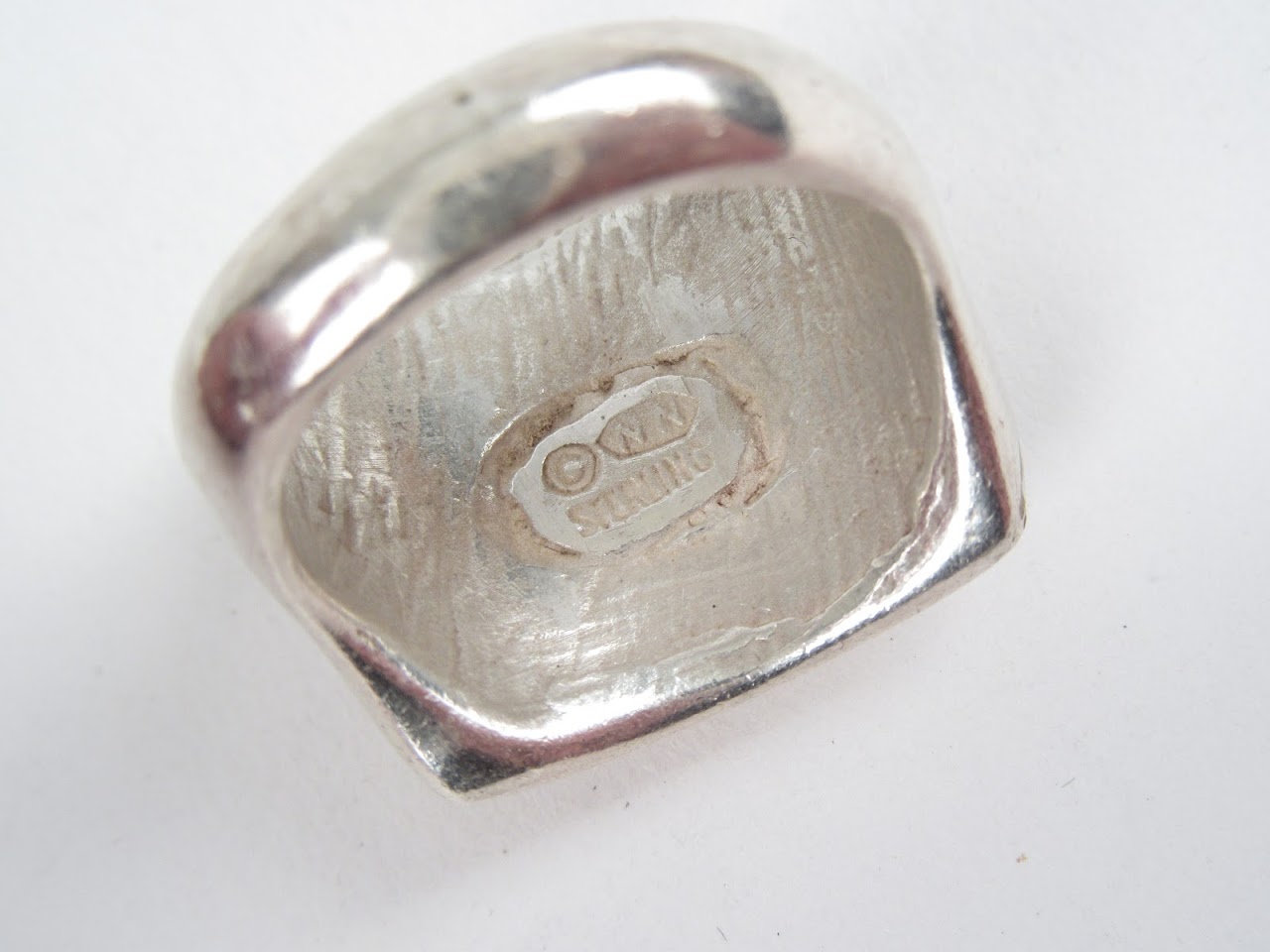 NN Sterling Silver Ring