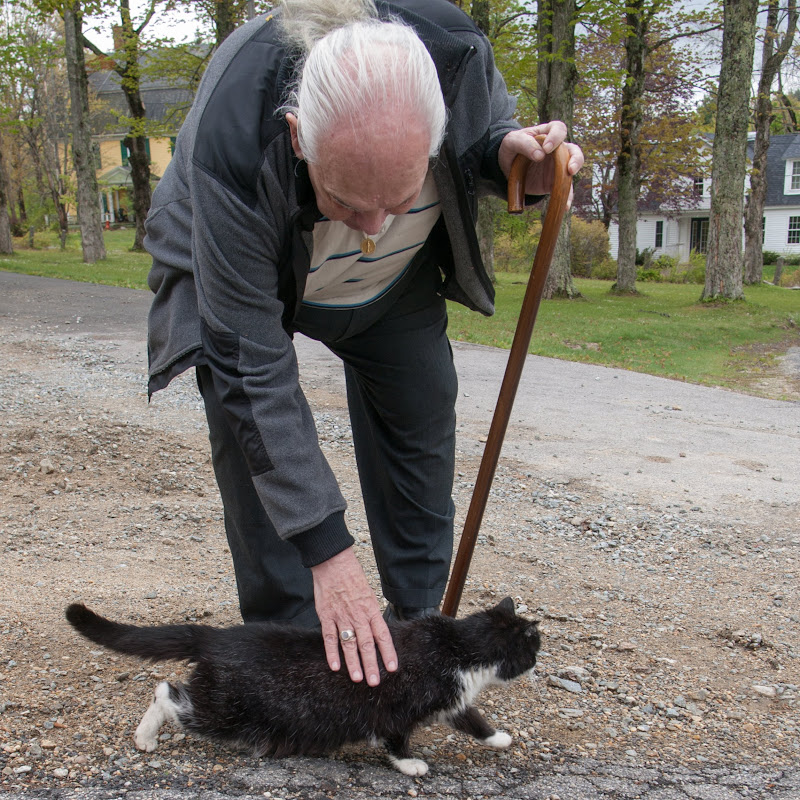 Phil and his cat