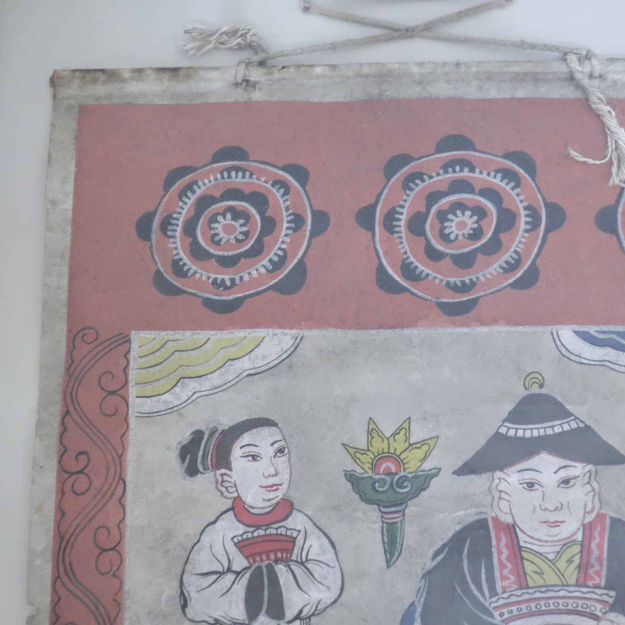 19th C. Asian Scroll Painting #1