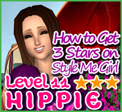 Style Me Girl  Level 11 - Hippie - Sunshine - Stunning! Three Stars