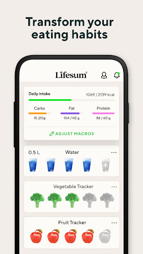 Screenshot Lifesum Food Tracker & Fasting