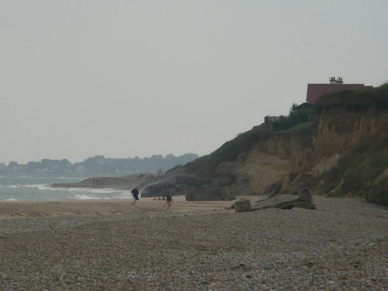 2013 Defences in place at Thorpeness
