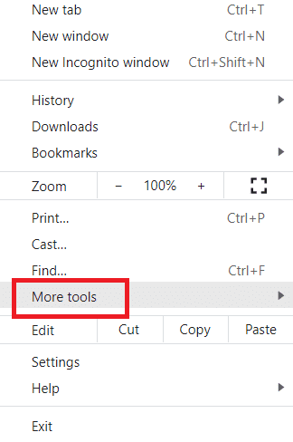 Cliquez sur Plus d'outils.