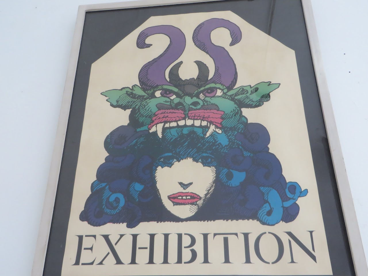 Milton Glaser Designed Exhibition Play Poster