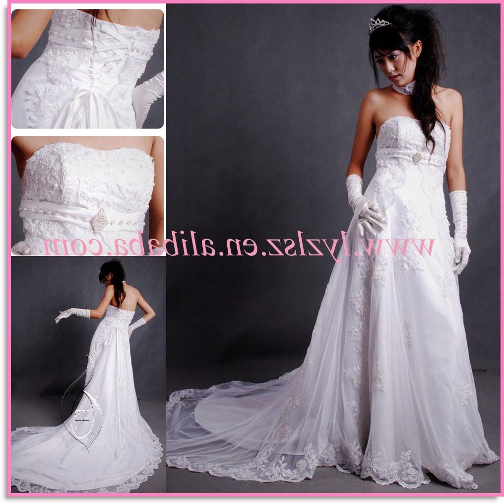 real sample wedding dress PR0001