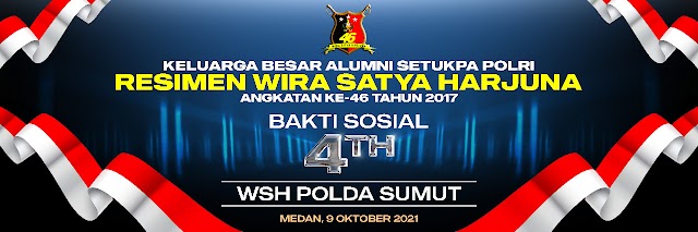 Rasa Syukur Hari Jadi Ke-4, SIP Angkatan 46 WSH Polda Sumut Berbagi Kasih ke Panti Asuhan