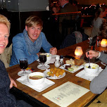 lunch at the Gevulde Gaper in Amsterdam, Netherlands 