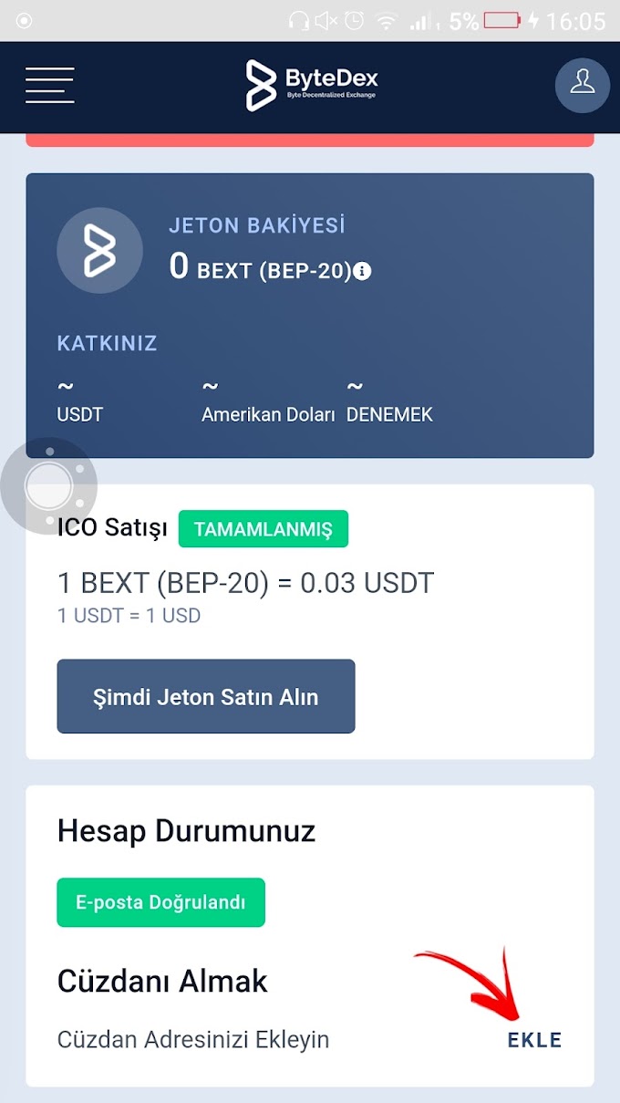 ico panelinde bulunan tokenler nasıl borsa cüzdanına  çekilir ?