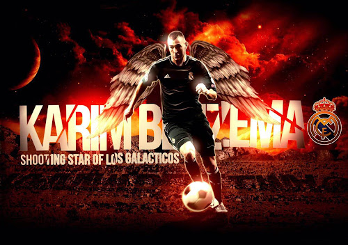 football wallpapers karim benzema