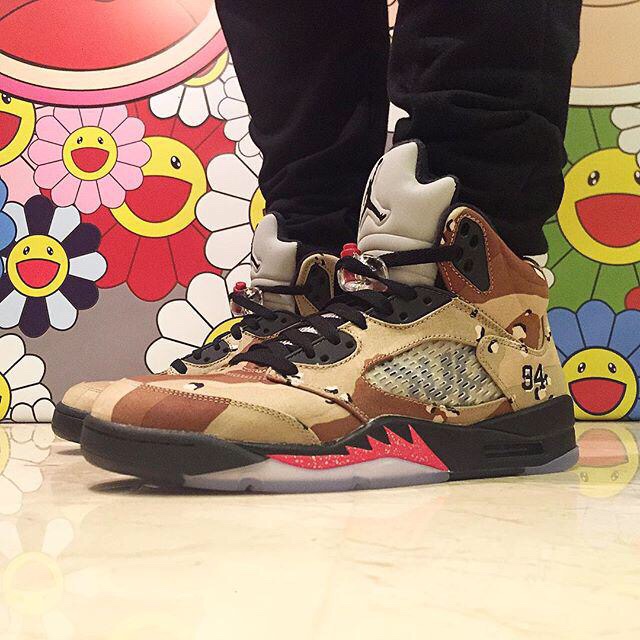 Mr. Sole Slam: Supreme x AJ5