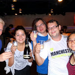 cheersing with my para-peeps; Jasmine, Andy, Max & Hitomi in Roppongi, Japan 