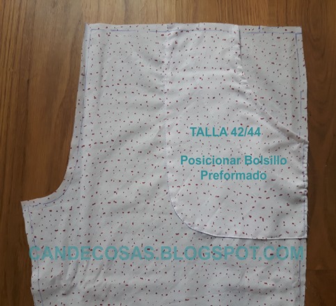 pijama bolsillo posicion