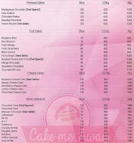 Cake Me Away menu 8