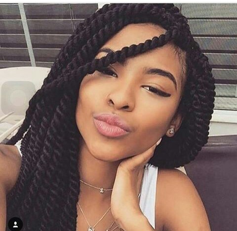Crotchet braids, this is popularly known in some parts of Nigeria as ...