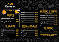 Cafe Karvaan menu 1