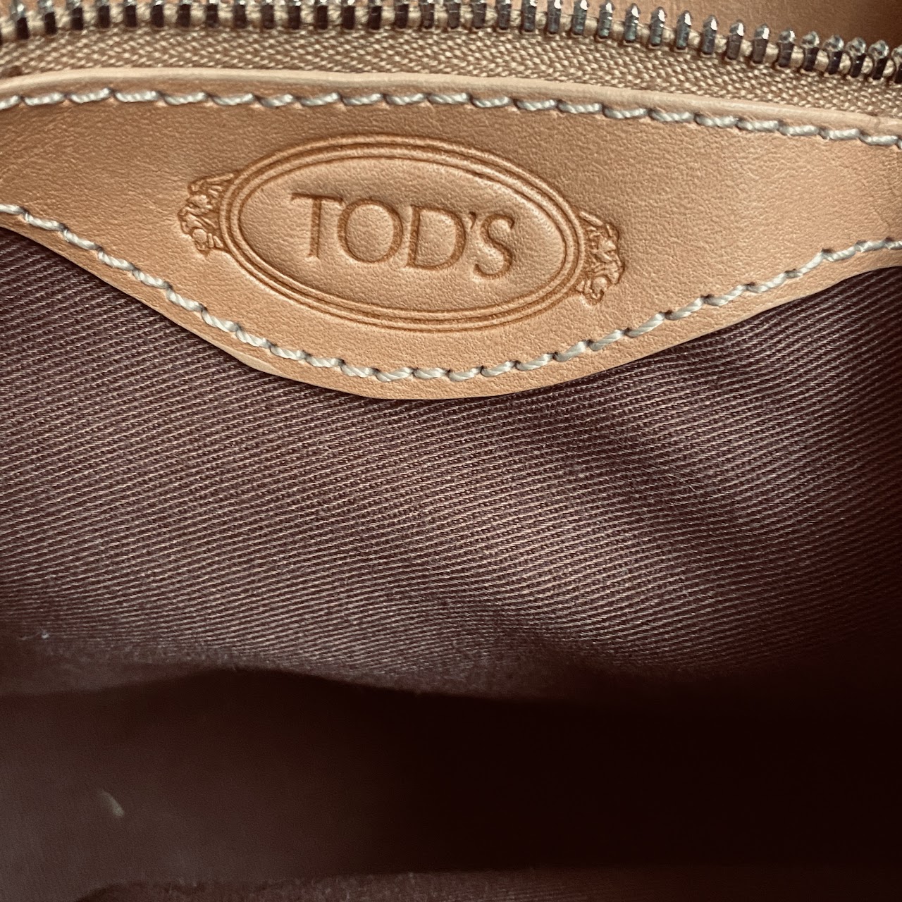 Tod's Canvas Shoulder Bag