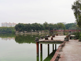 lake a Beihu Park in Yangjiang, Guangdong